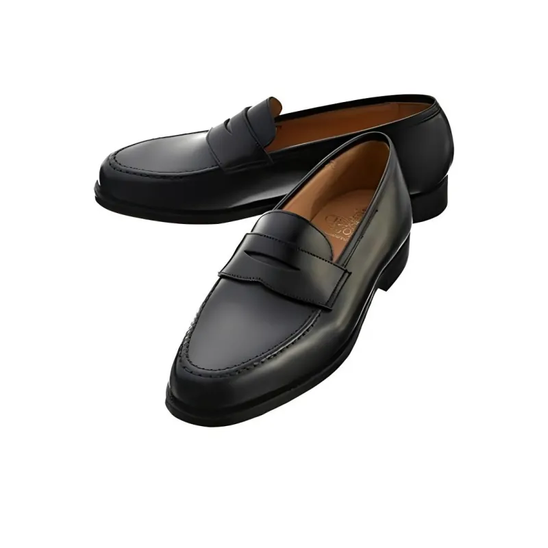 CROCKETT & JONES Boston Loafers Men's Black-2