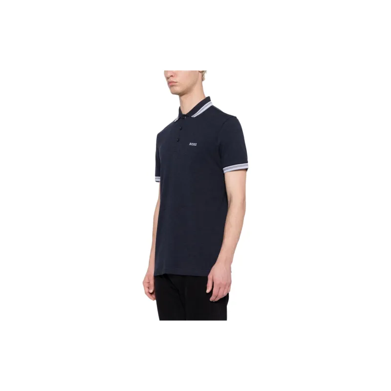 HUGO BOSS Paddy Logo embroidered Polo Shirt-3