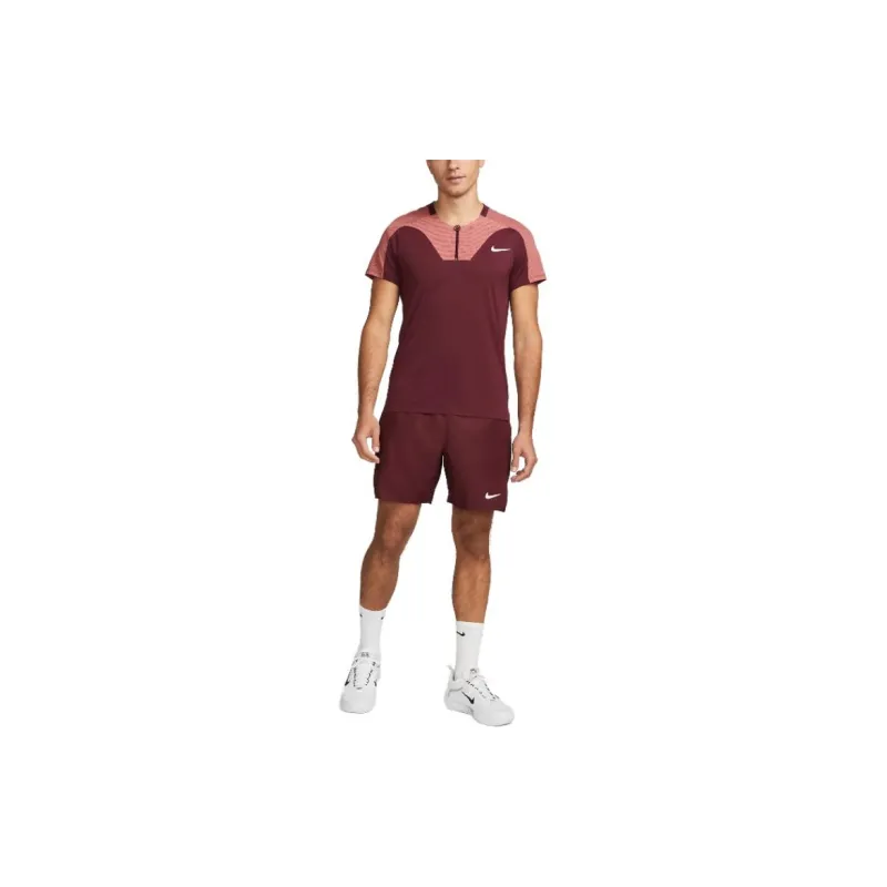 Nike Casual Shorts Men Burgundy-1