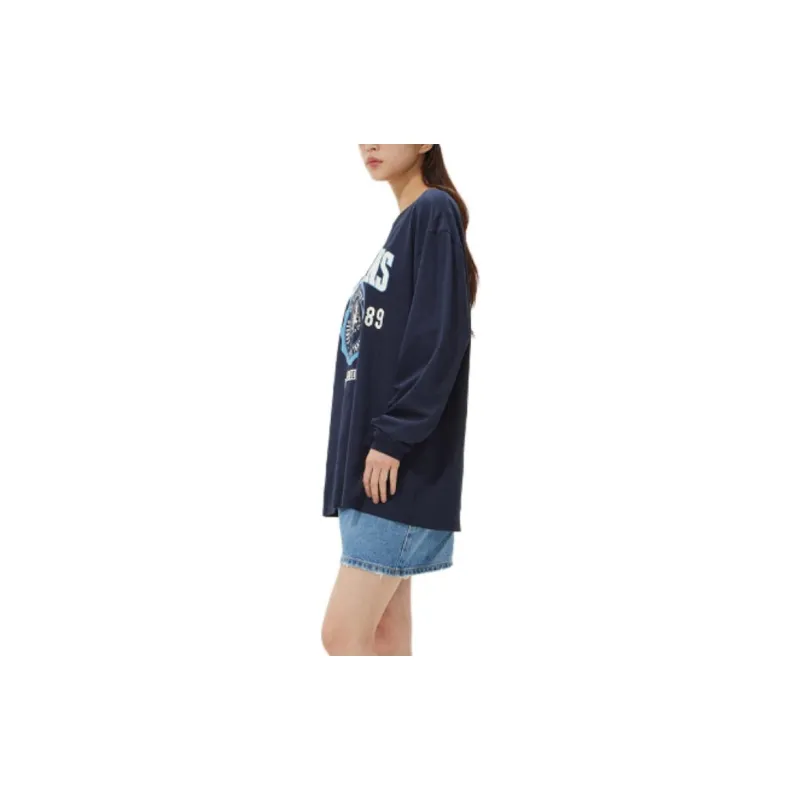Lee T Shirts Unisex Marine Blue-2