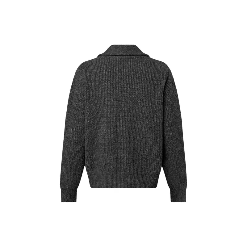 LOUIS VUITTON Cashmere Blend Shawl Collar Cardigan-1