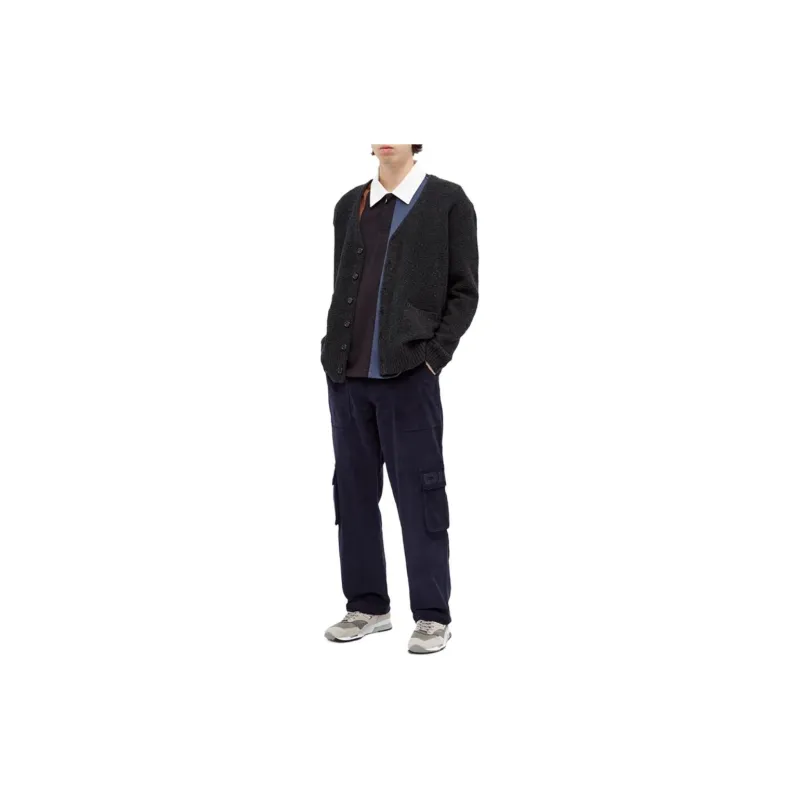 Dime MTL SS24 Casual Pants Men's Dark Blue-1