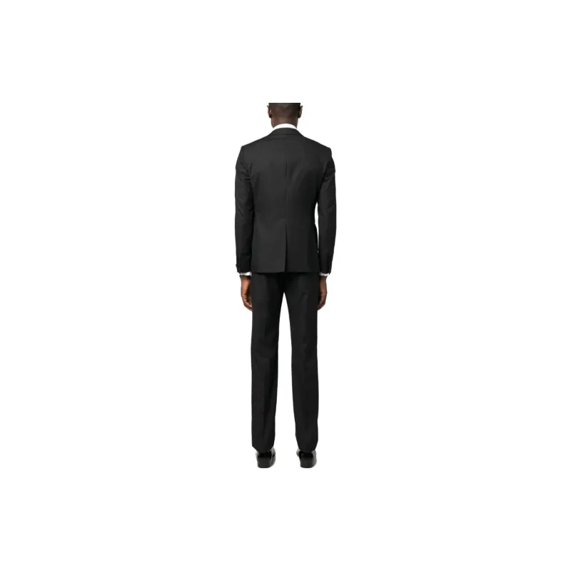 Tagliatore Slim-cut Smoking Three-piece Suit-2