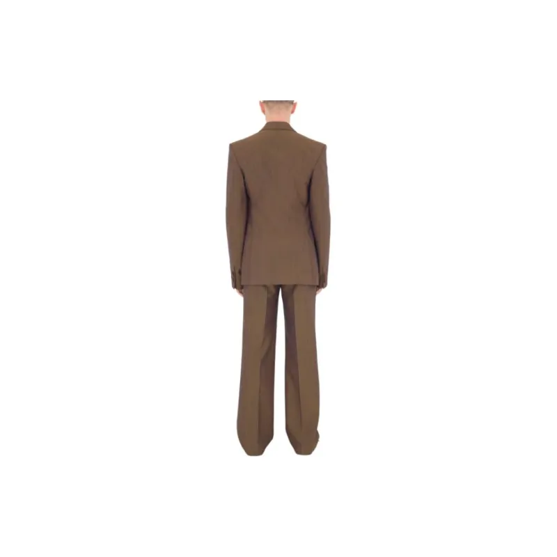 Burberry Double-breasted Wool Blazer-3