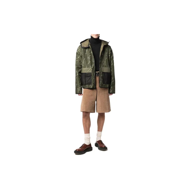 FENDI Jackets Men Green-1