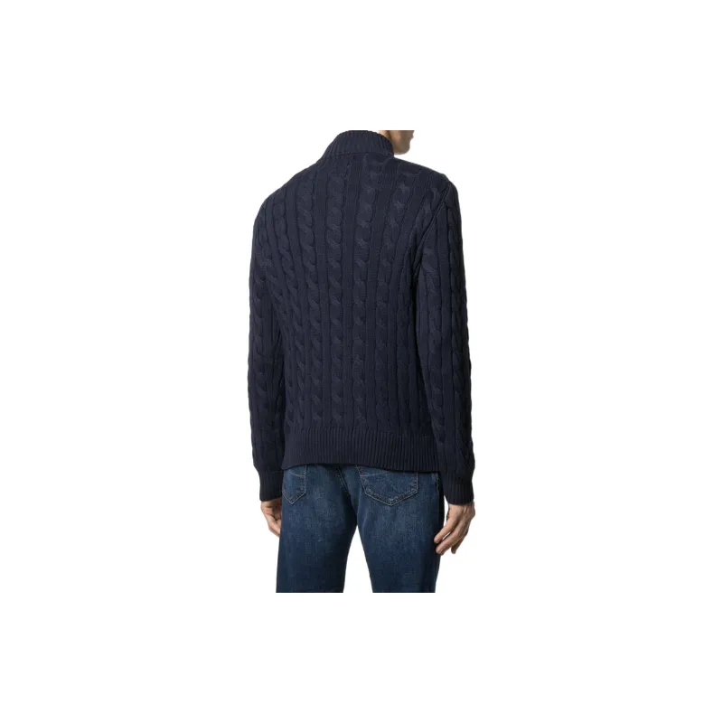 Polo Ralph Lauren Cable Knit Zipped Cardigan-4