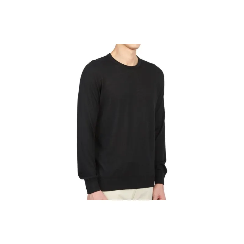 JOHNSTONS OF ELGIN Sweatshirt Men's Black-2
