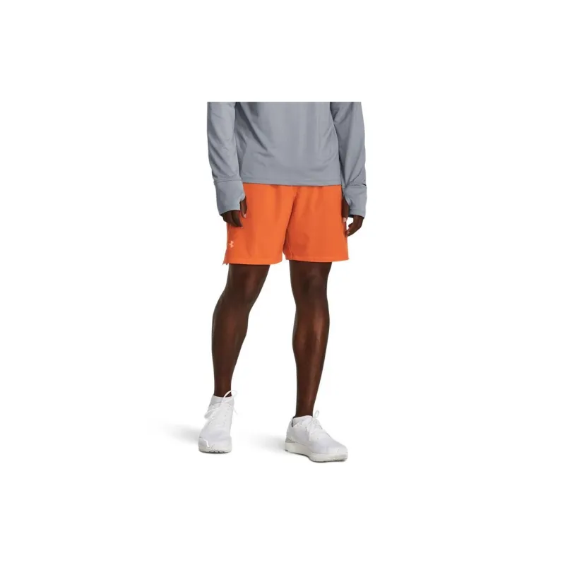 Under Armour Launch Casual Shorts Men Orange-2