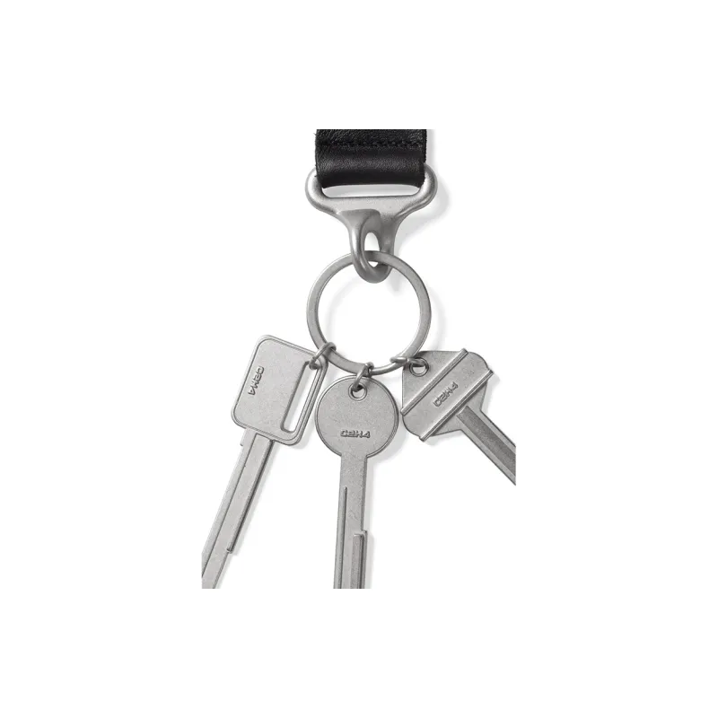 C2H4 Cow Leather Key Pendant Men's-3