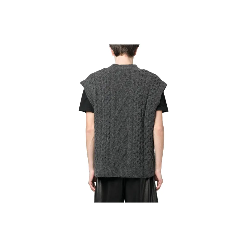 NANUSHKA Vests Men Gray-2