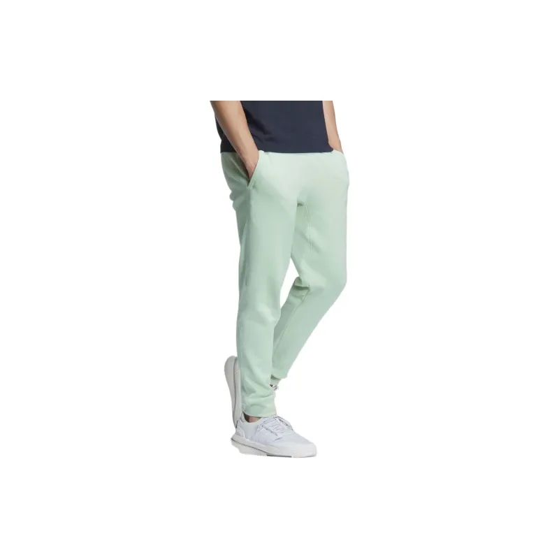 Adidas Essentials Plus Small Logo Sweat Pants Knitted Sweatpants Men's Linen Green-3