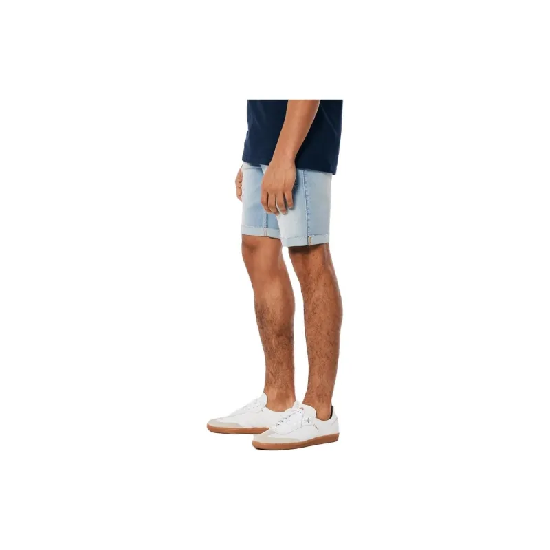 Hollister Denim Shorts Men Light Washed-2