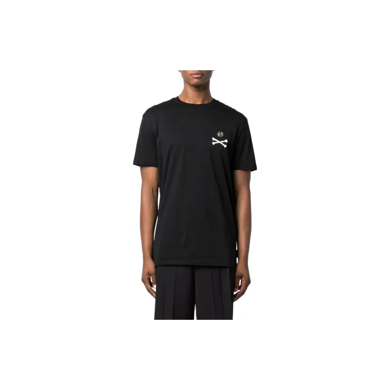 PHILIPP PLEIN Skeleton Print T shirt-1