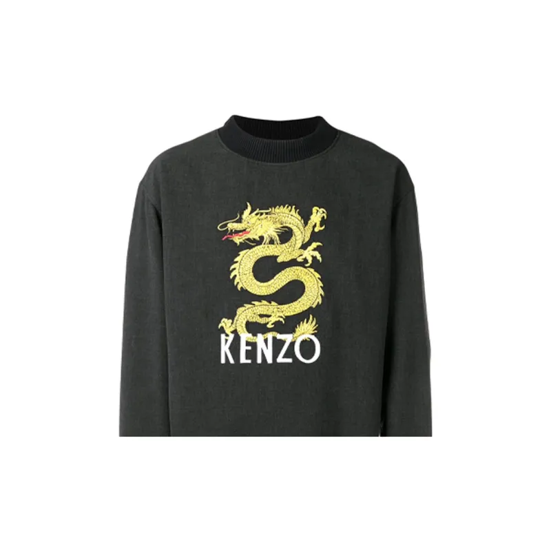 KENZO Sweatshirts Men Charcoal Gray-4