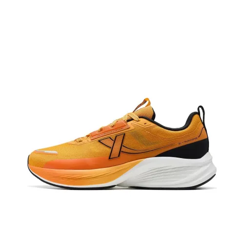 XTEP Running Shoes Men Low-Top Mandarin Orange/Lava Orange