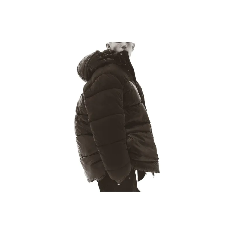 H&M Puffer Jackets Men Black-2