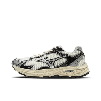Oarism x Mizuno Racer S Wear Resistant Low Top Running Shoes Unisex Beige Apricot Black