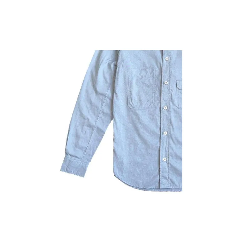 Burberry Check Detail Cotton Shirt-2
