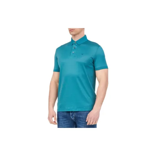 EMPORIO ARMANI Polo Shirts Men Green