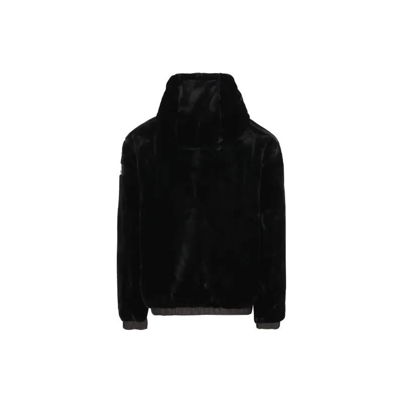 Moose Knuckles Borden Bunny Monogram Reversible Hoodie-3