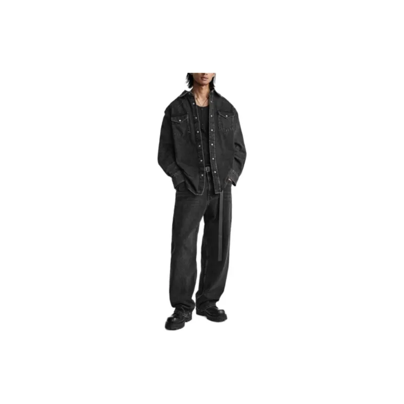 ZARA Jeans Men Black-2
