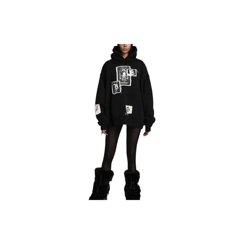 BADBLOOD SS24 Sweatshirt Unisex Black-2