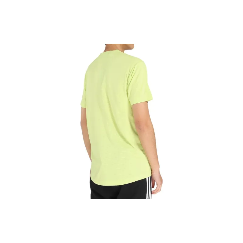 Adidas T Shirt Men's Yellow Green-2