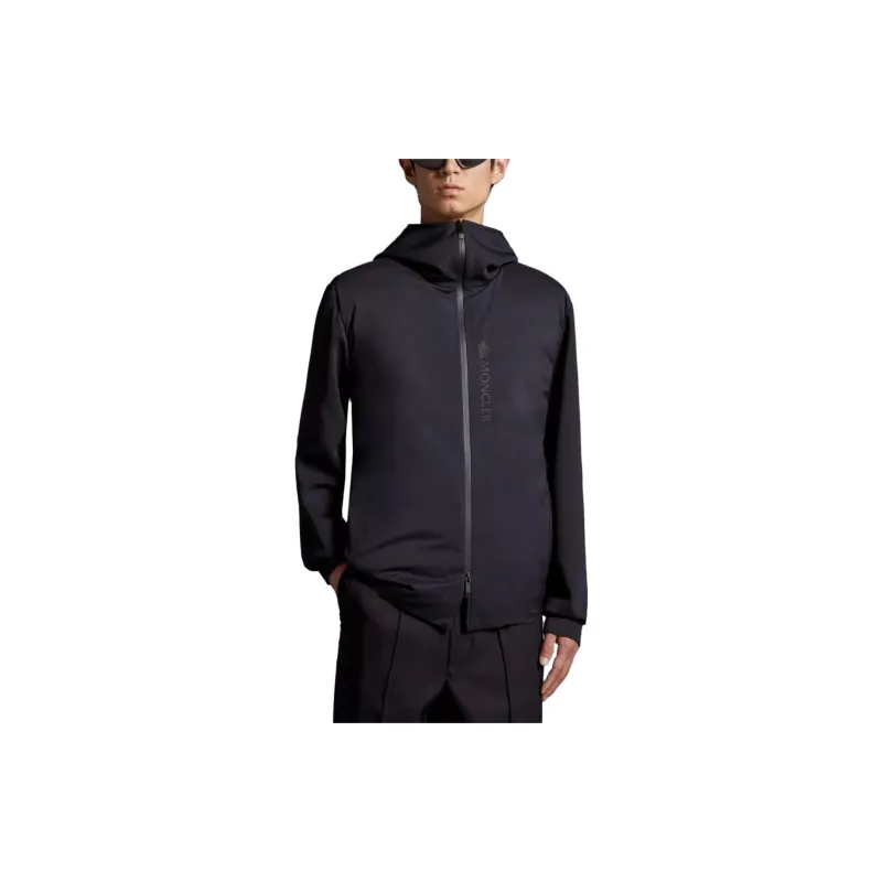 Moncler Padded Corduroy Series Jackets Men Black-1