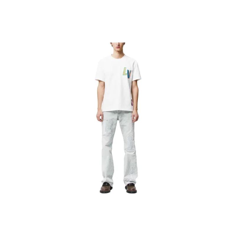 LOUIS VUITTON X Nba Basketball Short Sleeved T shirt-1