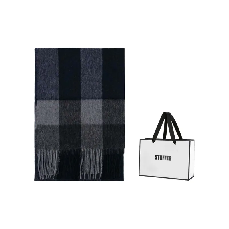 STUFFER 100% Pure Wool Knit Scarves Unisex-4