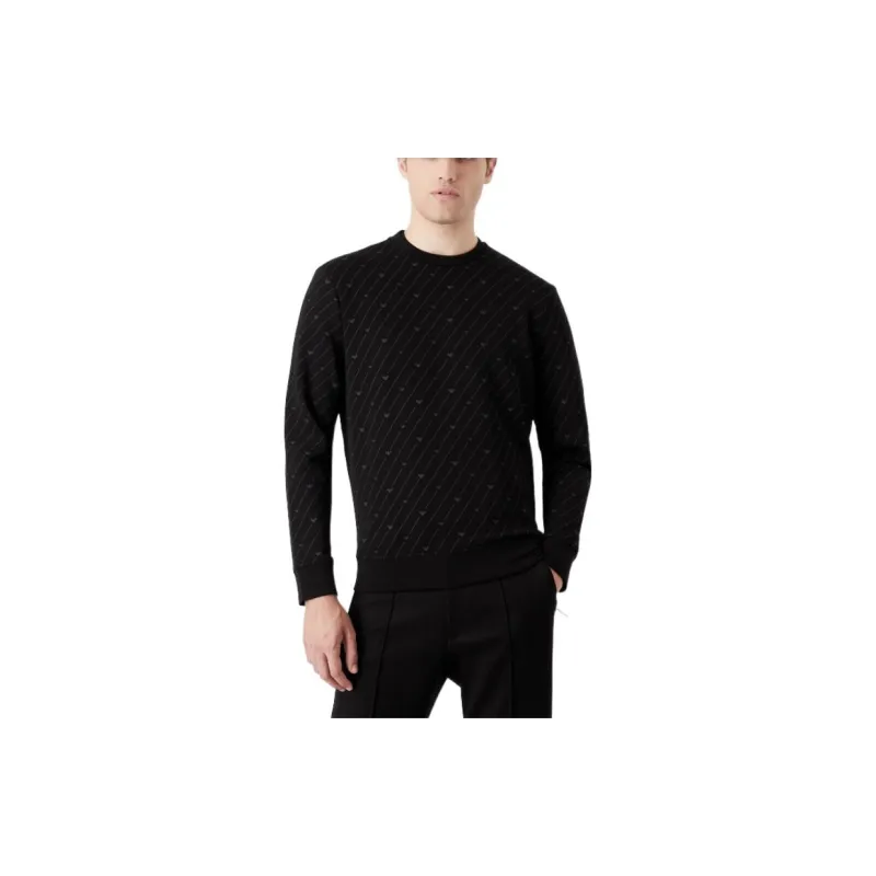 EMPORIO ARMANI FW22 Sweatshirt Men's Dark Blue-1