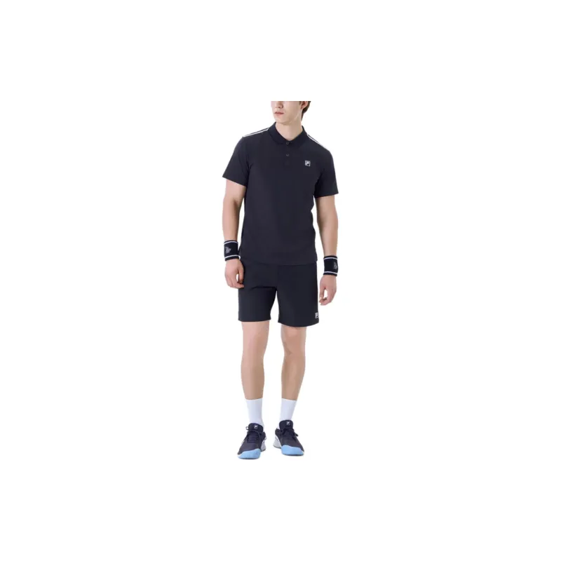 FILA Polo Shirt Unisex Marine Blue-2