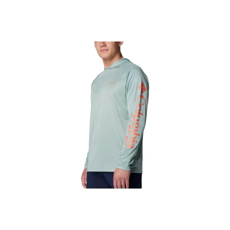 Columbia PFG Terminal Tackle™ Heather Sweatshirt Men's Light Green-1