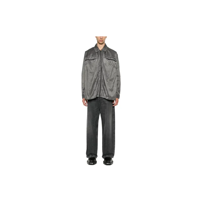 Y/Project Drop Shoulder Zipped Overshirt-1