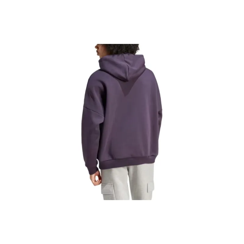 Adidas APPLIQUÉ HOODIE Sweatshirt Men's Purple-3