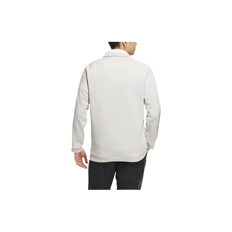 Adidas AEROREADY Thermal Fleece Archive Sweatshirt Unisex Aluminum Oxide-4
