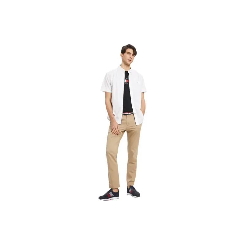 Tommy Hilfiger Shirt Men's Cloud Bath White-4