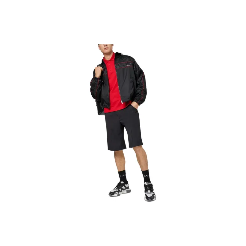 VERSACE FW22 Jackets Coats Men's Black-2