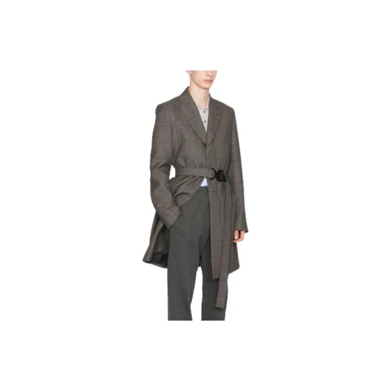 DIOR FW22 Trench Coat Men's Brown-4