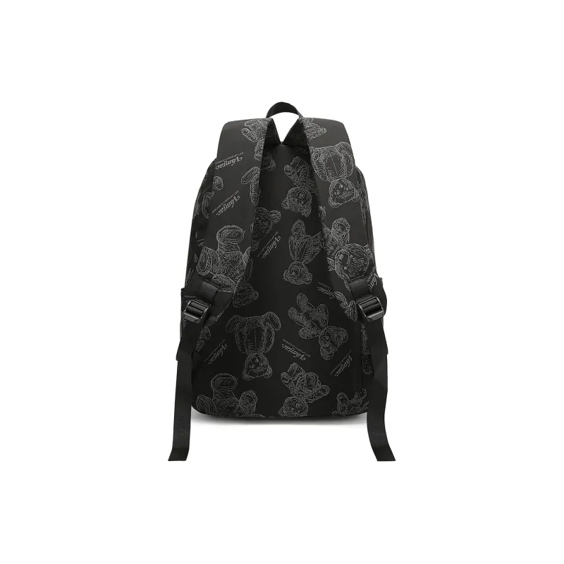 TANGCOOL Nylon Backpacks Backpack Regular Unisex Multicolor-38