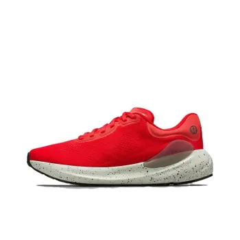 Lululemon Beyondfeel Slip Resistant Low Top Casual Running Shoes Men's Red