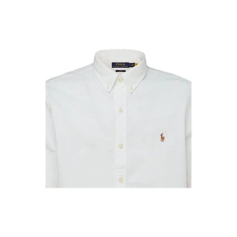 Polo Ralph Lauren Pony Embroidered Curved Hem Shirt-4