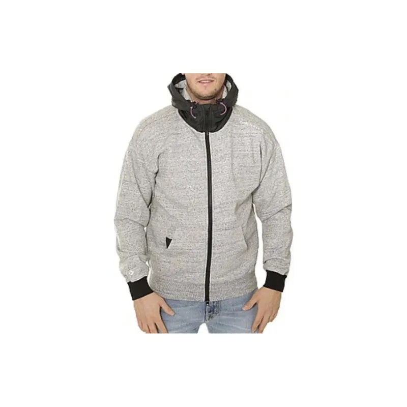 Converse MIXED MEDIA Jackets Men Gray-6