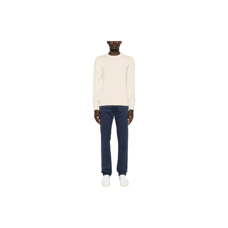 Canali Mid rise Straight leg Trousers-1