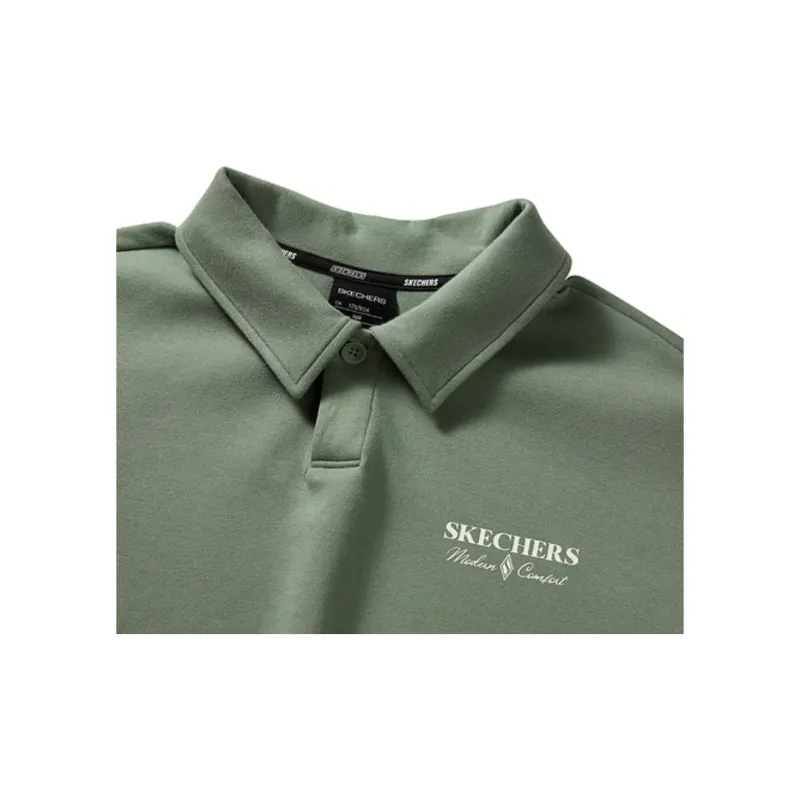 Skechers Diamond Series Sweatshirts Men Dracaena Green/035Z-4