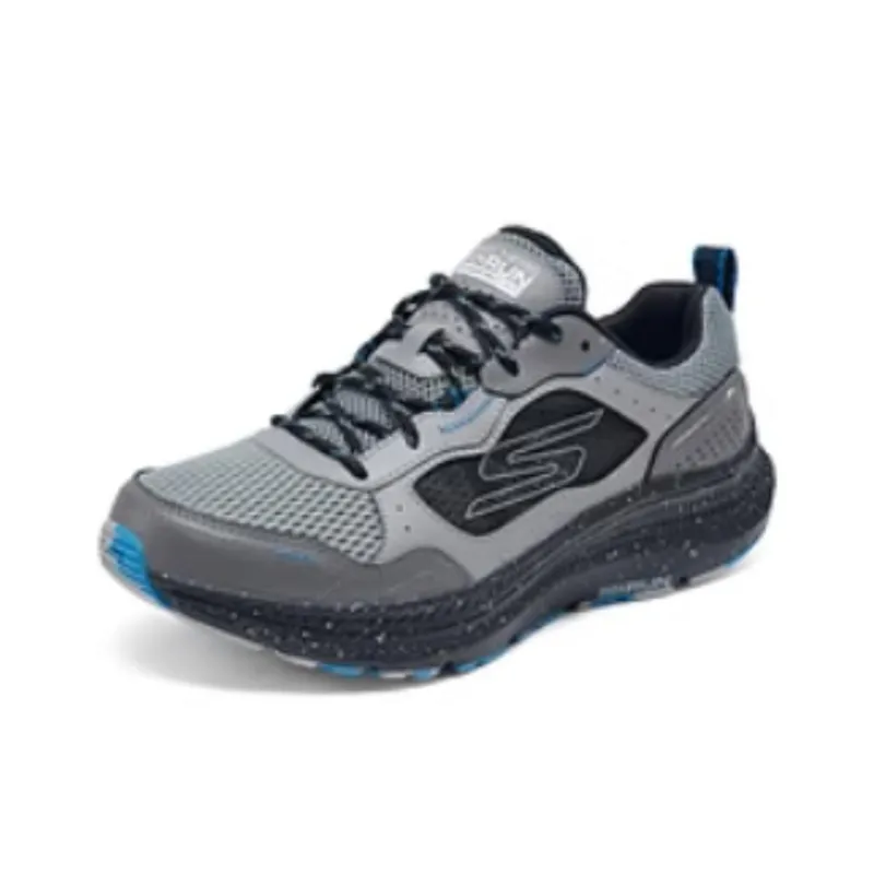Skechers MEN'S GO Breathable And Wear resistant Low Top Running Shoes Men's Gray-2