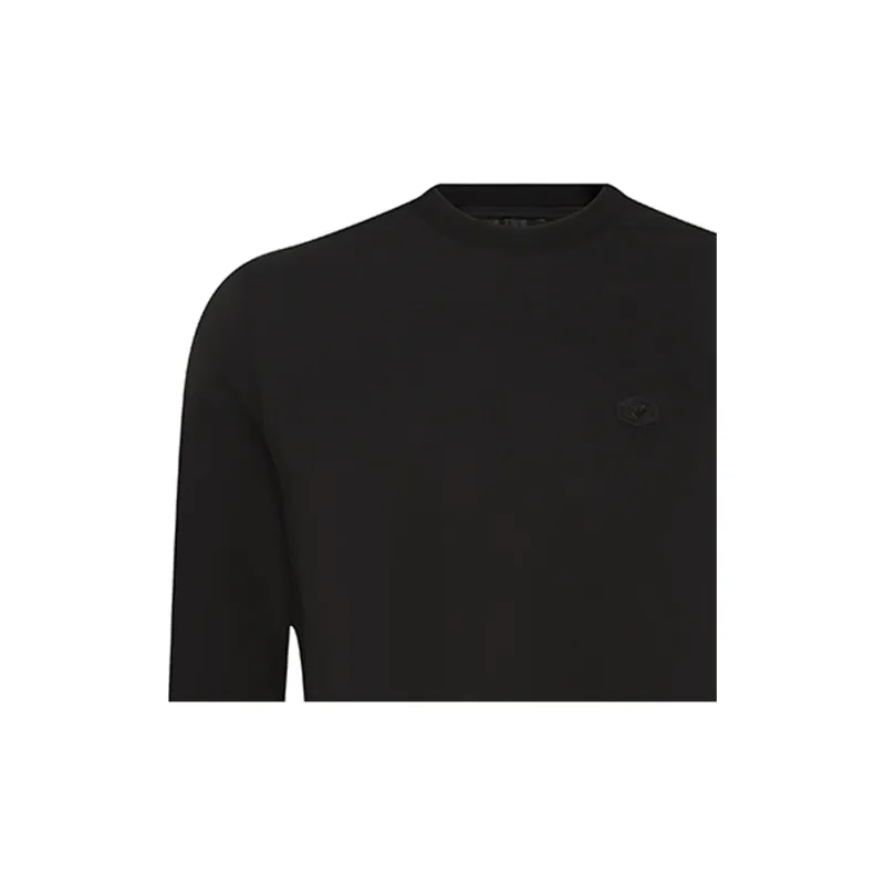 EMPORIO ARMANI Logo patch T shirt-3