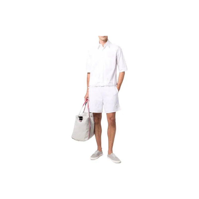 THOM BROWNE Plain Short sleeve T shirt-1