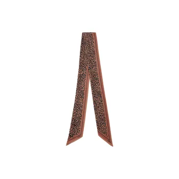 Chloe Silk Silk Scarves Women's Brown