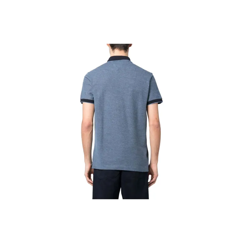 Tommy Hilfiger Logo patch Cotton Polo Shirt-2